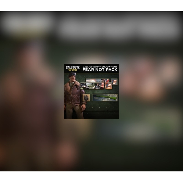 Call of Duty: WWII - Call of Duty Endowment Fear Not Pack DLC PC Steam CD Key